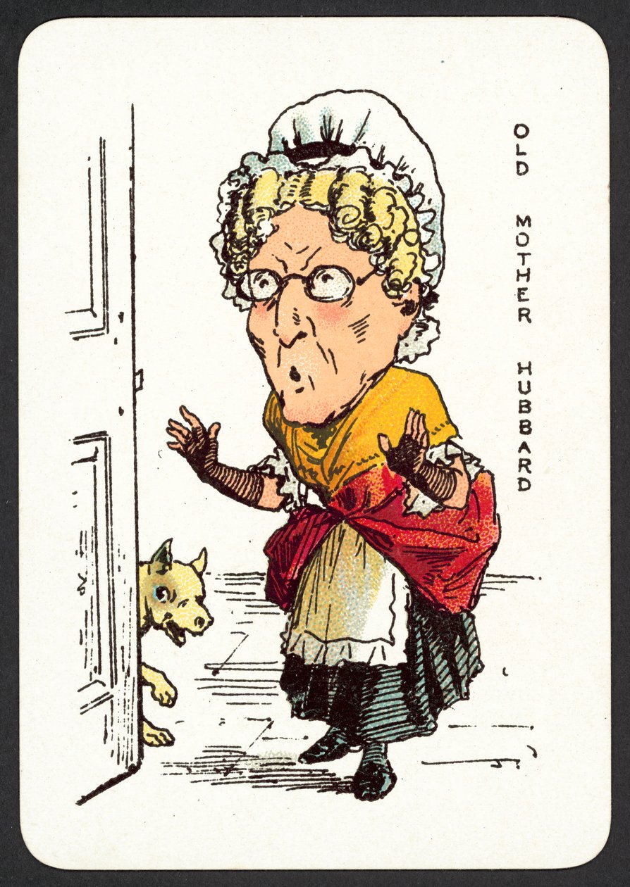 Old Mother Hubbard by English School