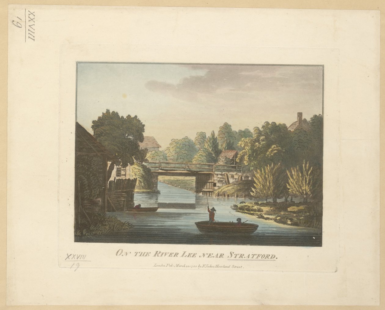 On the River Lee near Stratford by English School