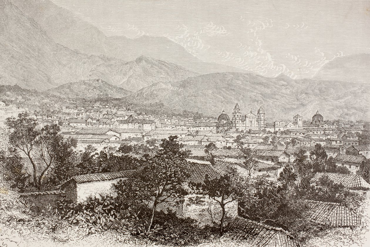 Overall View of Bogota, Colombia by English School