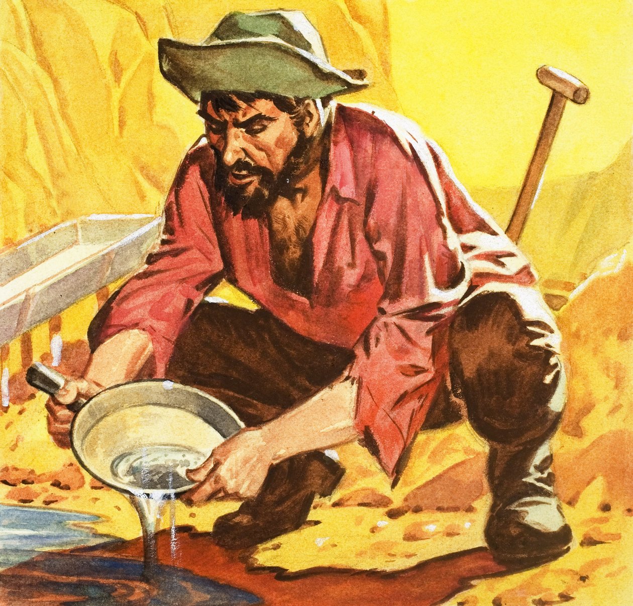 Panning for Gold by English School