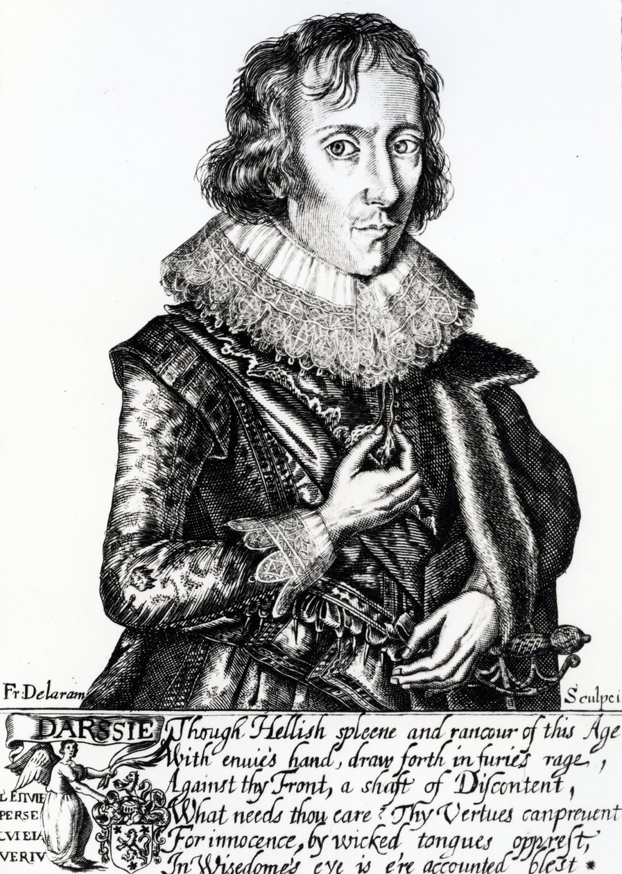 Portrait of Abraham Darssie by English School