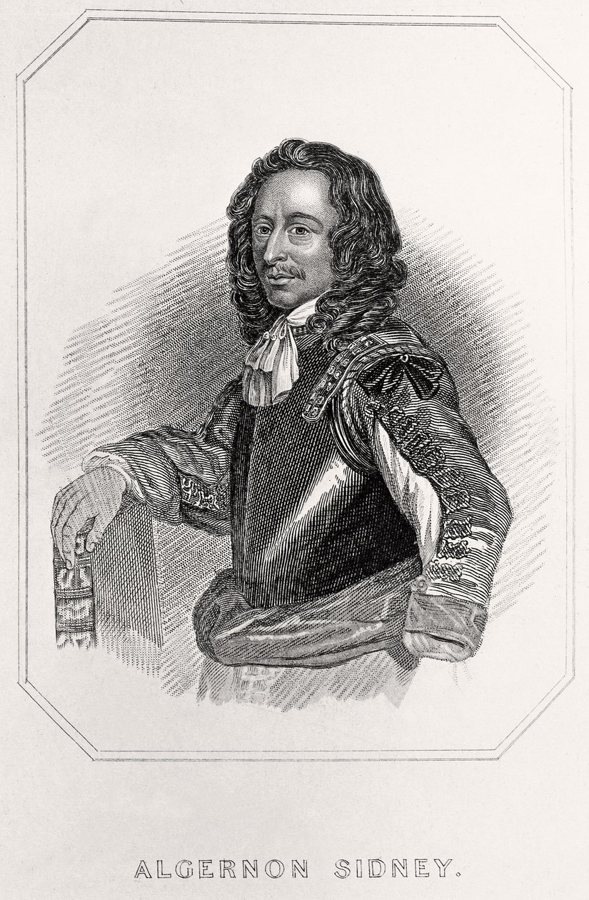 Portrait of Algernon Sidney by English School