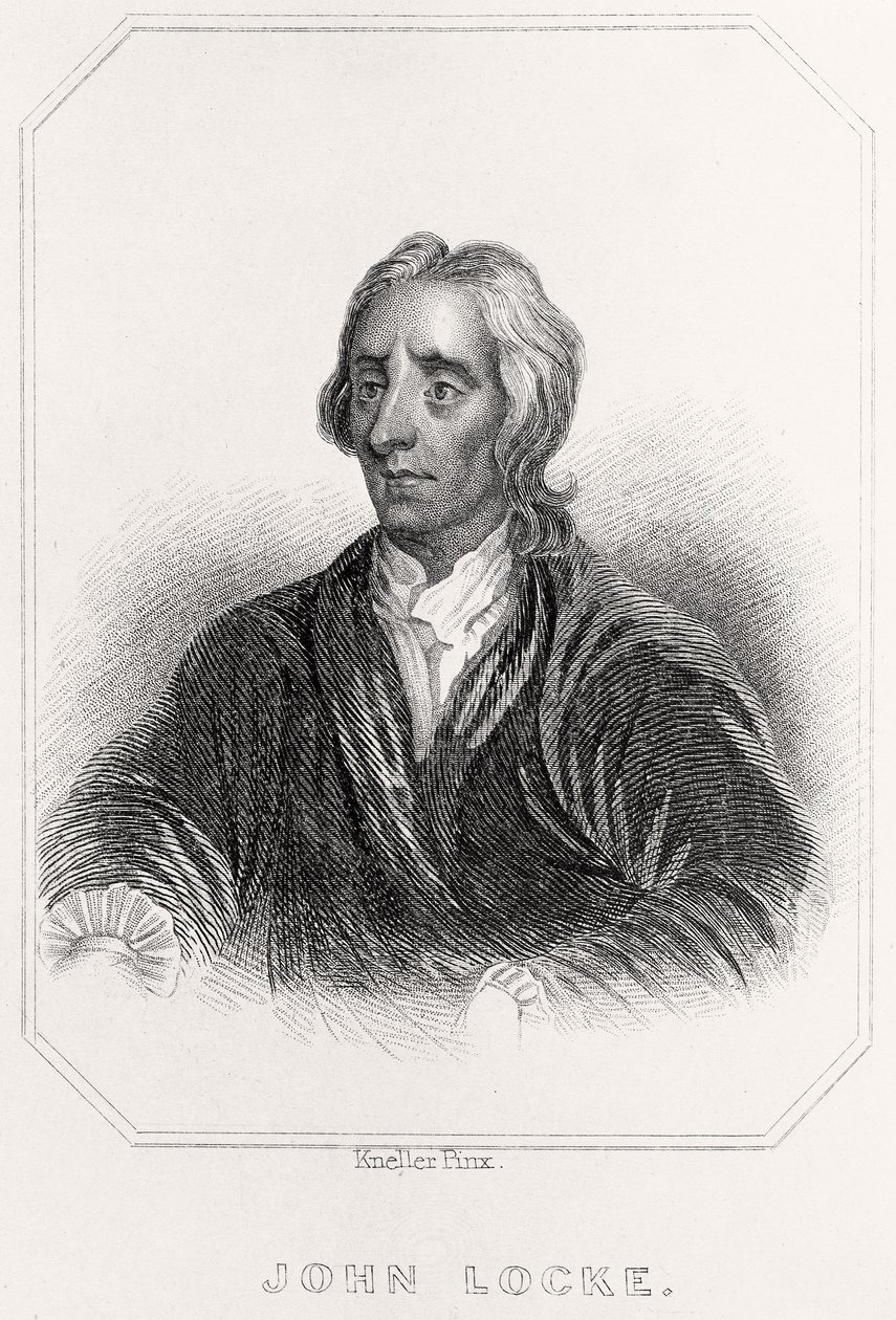 Portrait of John Locke by English School