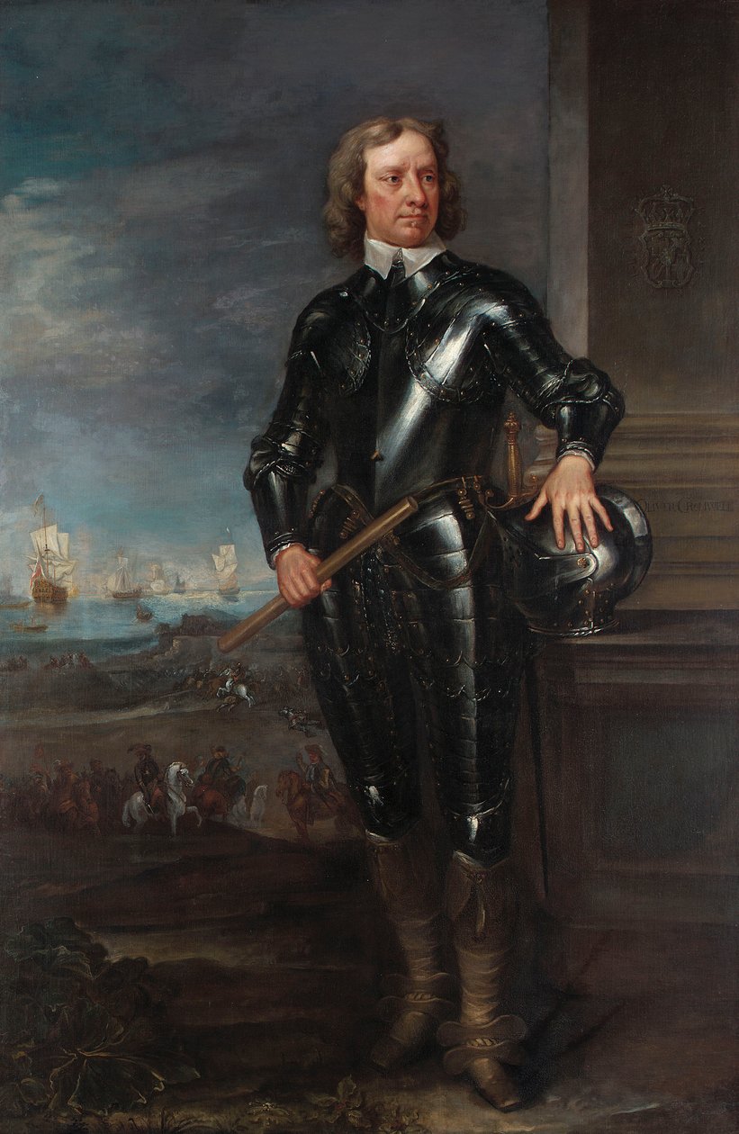 Portrait of Oliver Cromwell by English School