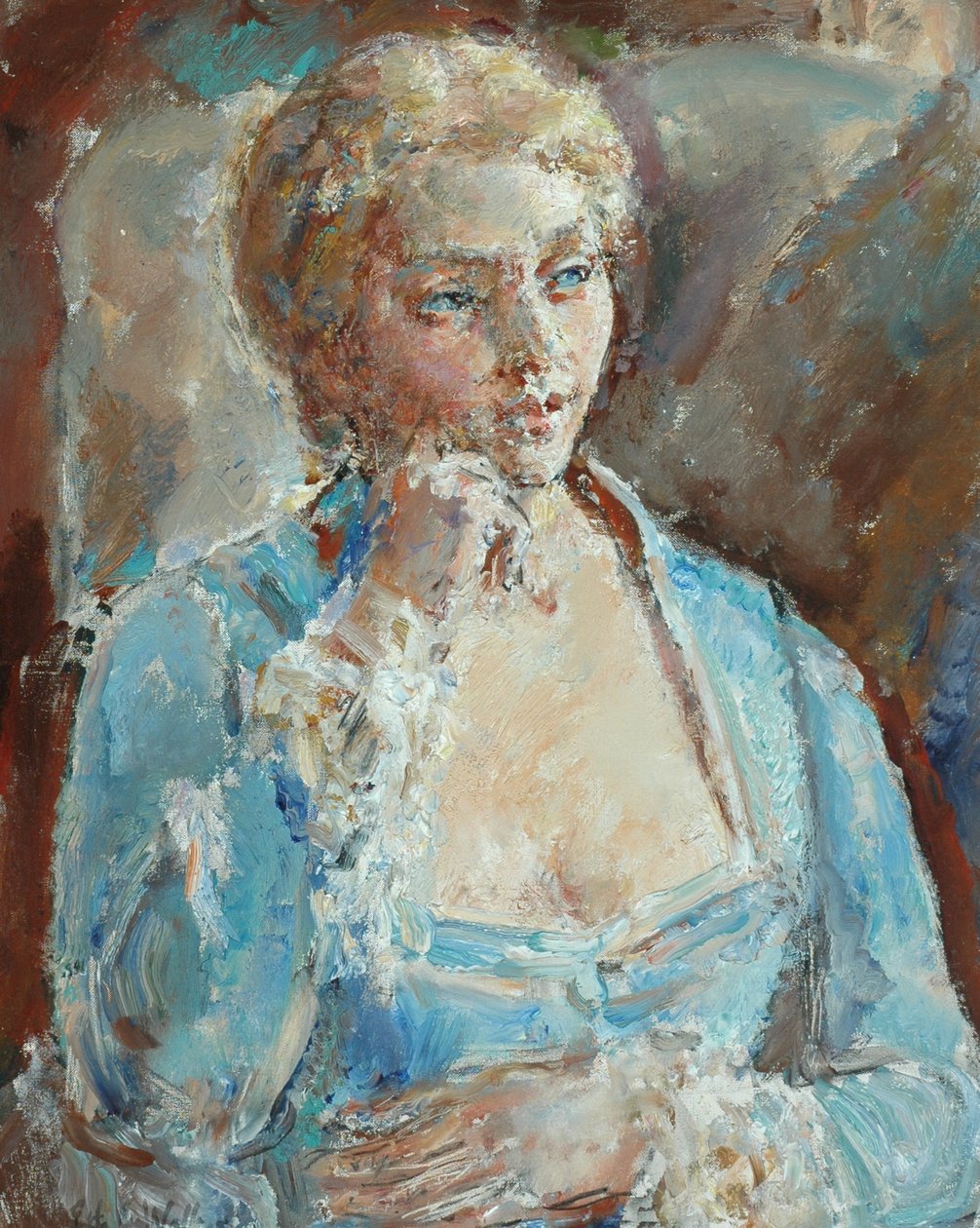 Portrait of a Lady by English School