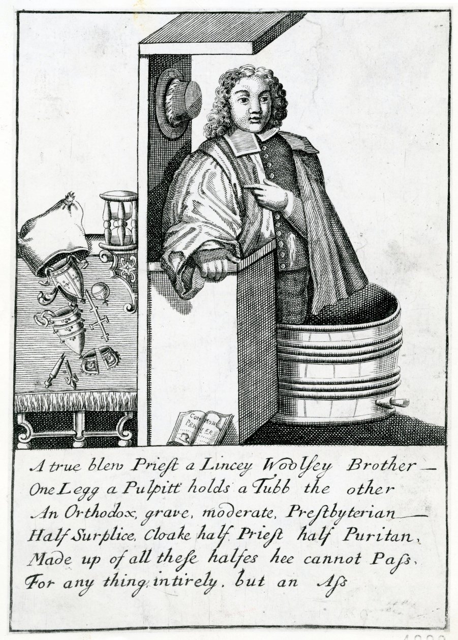Pulpit Satire by English School