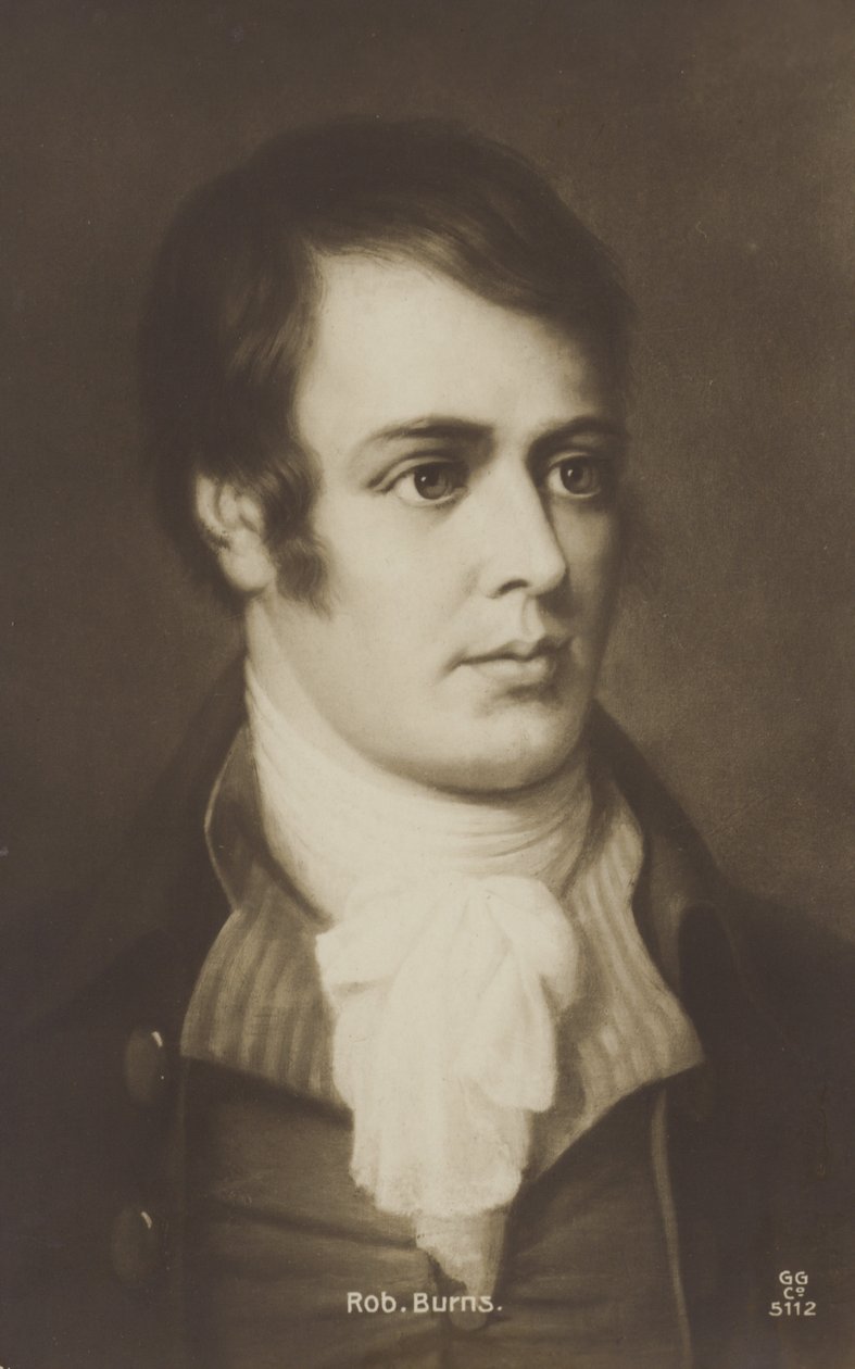 Robert Burns, Scottish poet and lyricist by English School