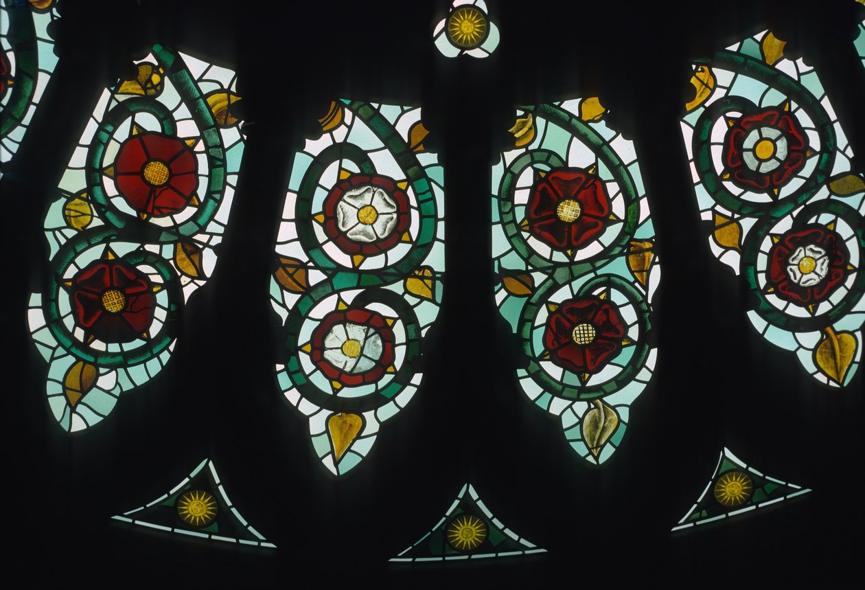 Rose Window (detail) by English School