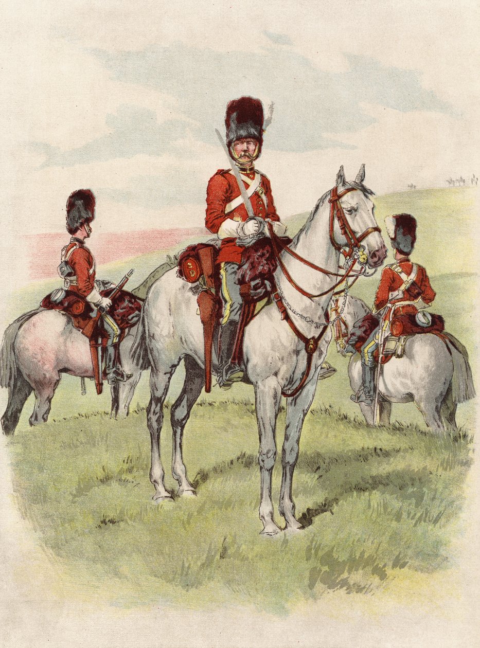 Second Dragoons, Royal Scots Greys by English School