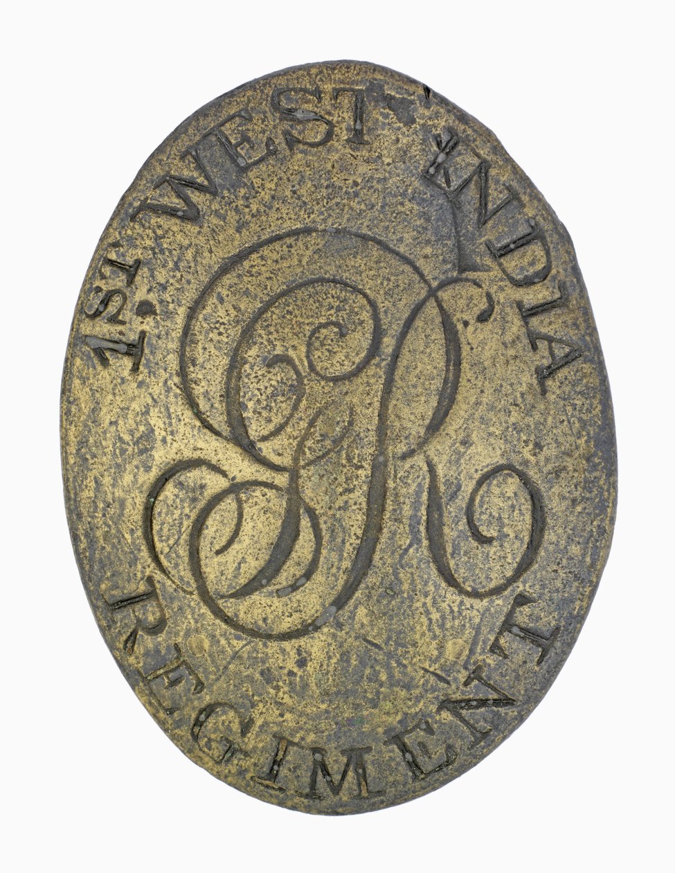 Shoulder belt plate by English School