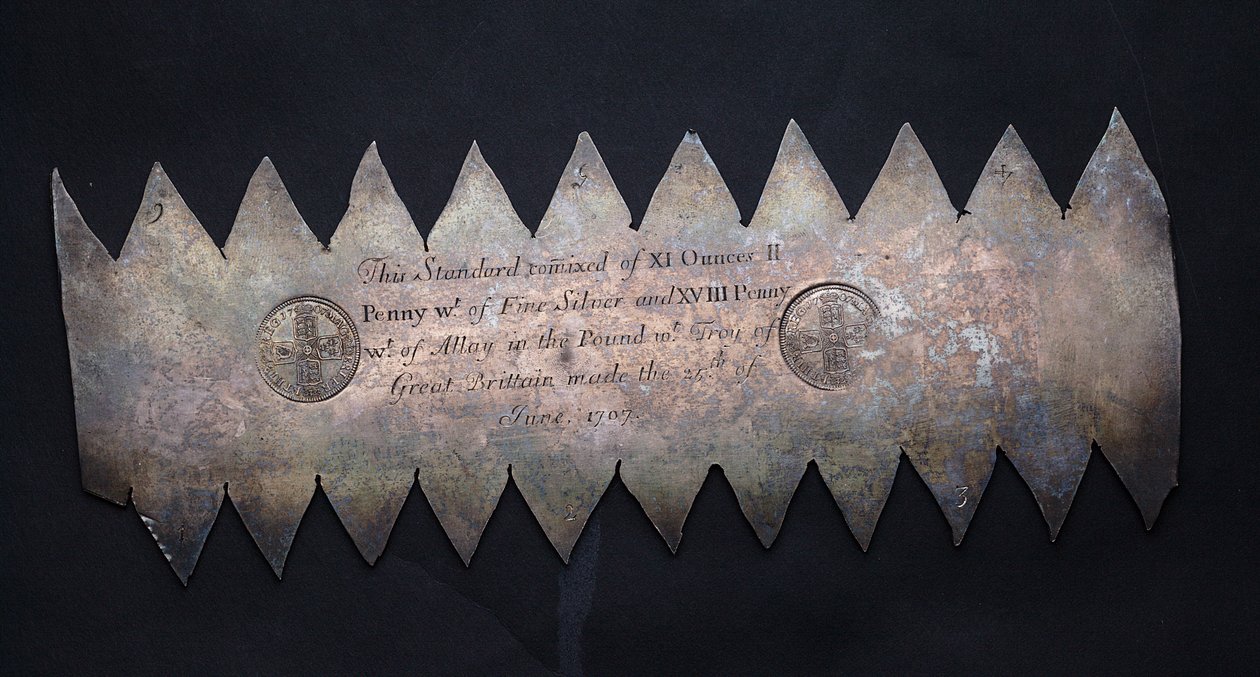 Silver Trial Plate by English School