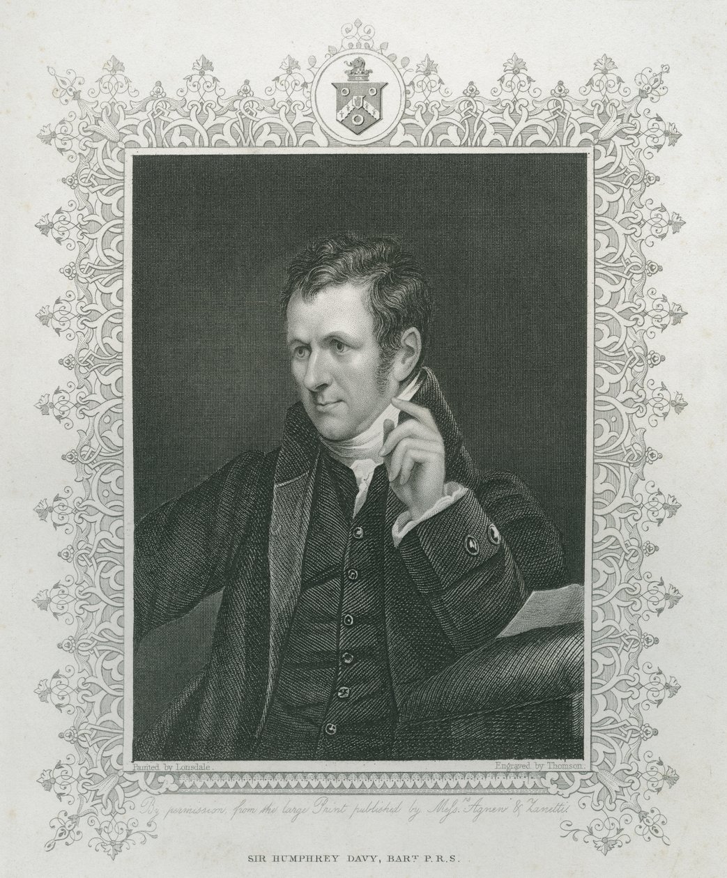 Sir Humphry Davy (1778-1829) by English School