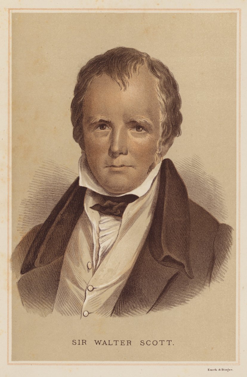 Sir Walter Scott by English School