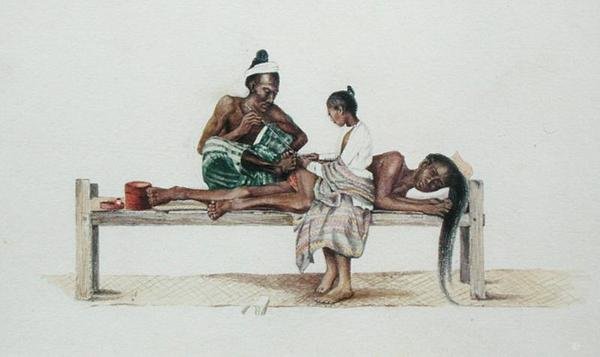 Tattooing in Burmah by English School