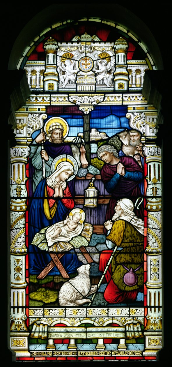 The Adoration of the Shepherds, c.1889 by English School