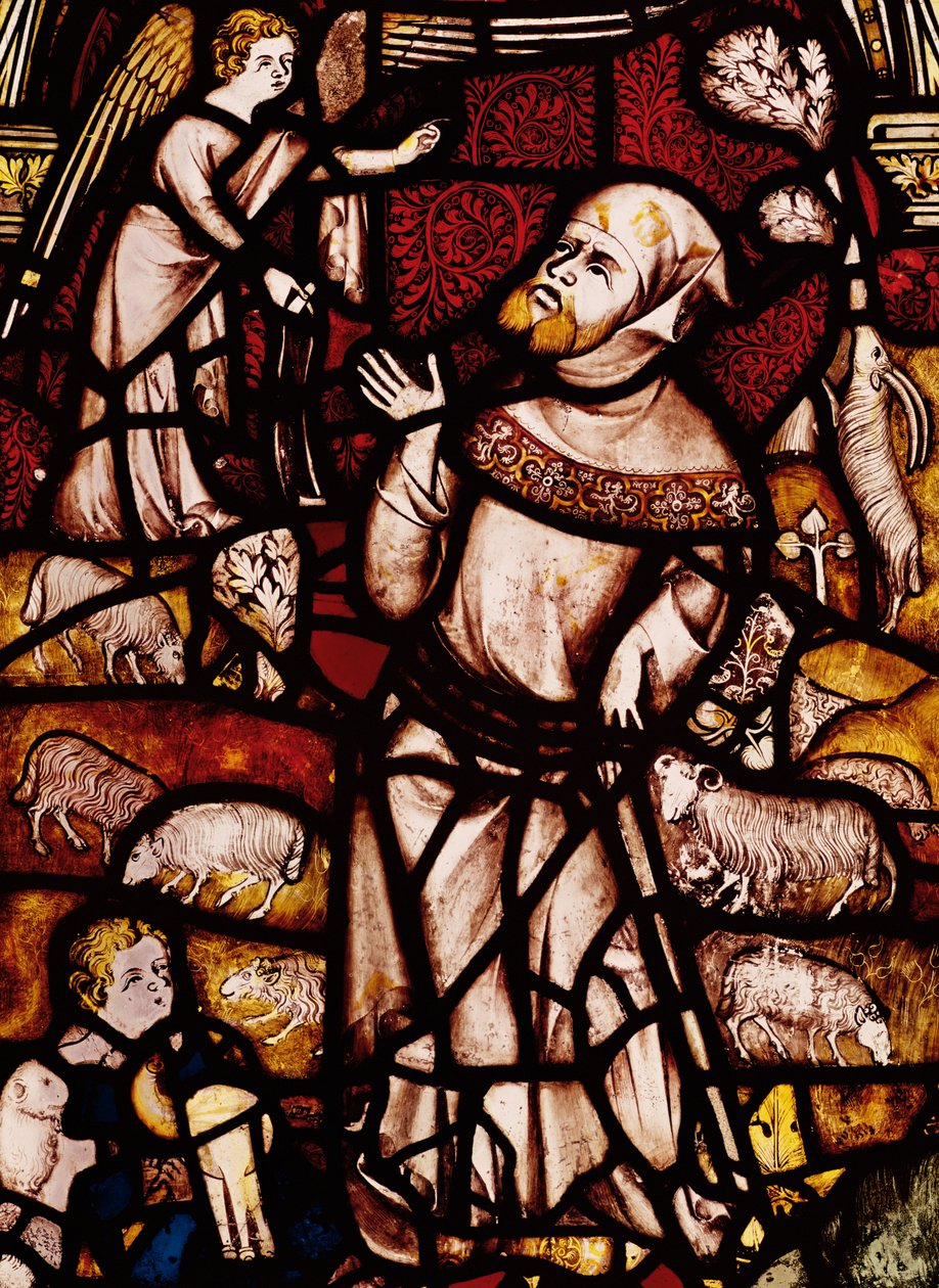 The Annunciation to Joachim by English School