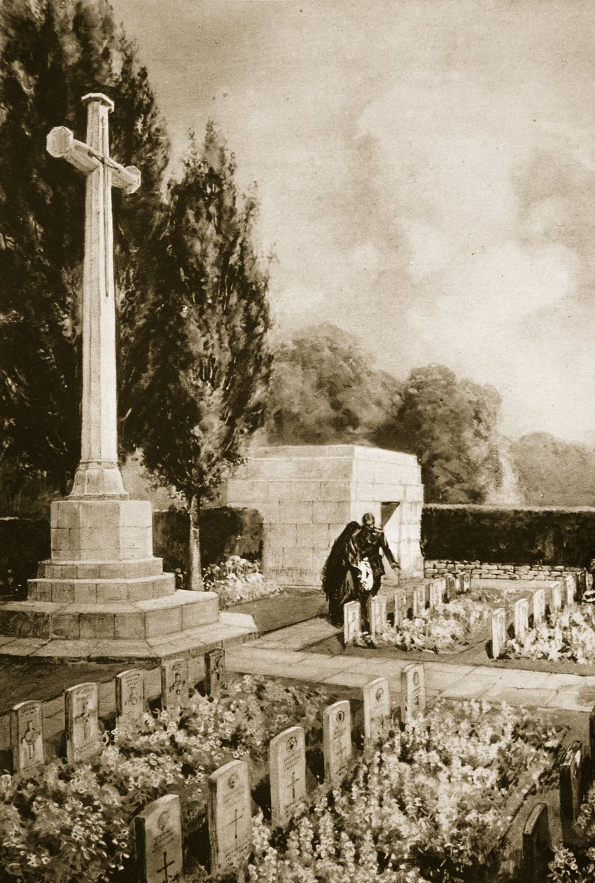 The Cross of Sacrifice by English School