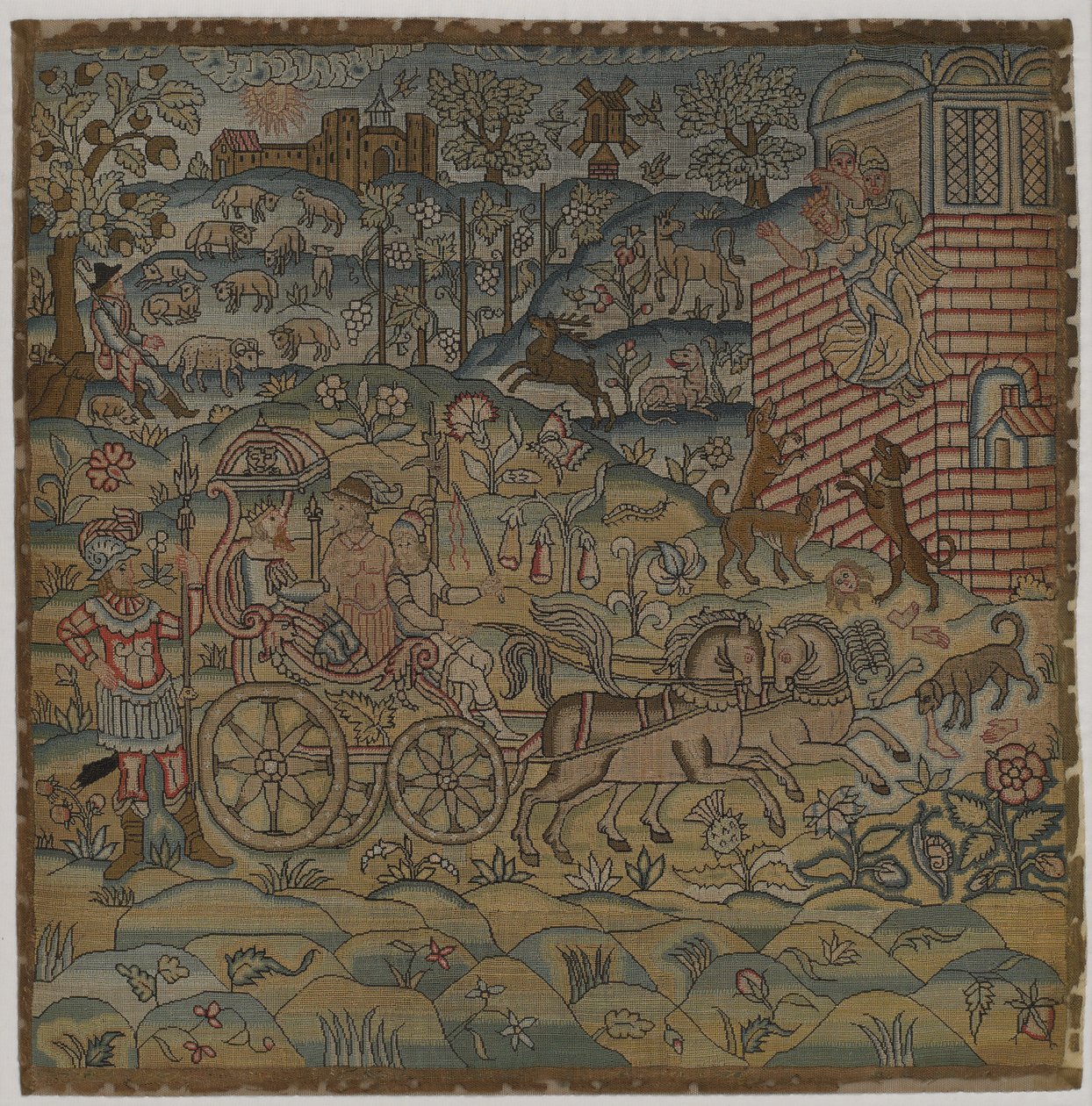 The Death of Jezebel by English School