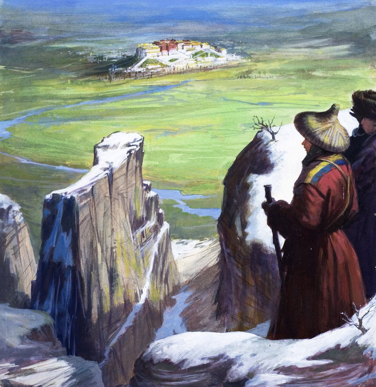 The Mountains of Mystery, from 