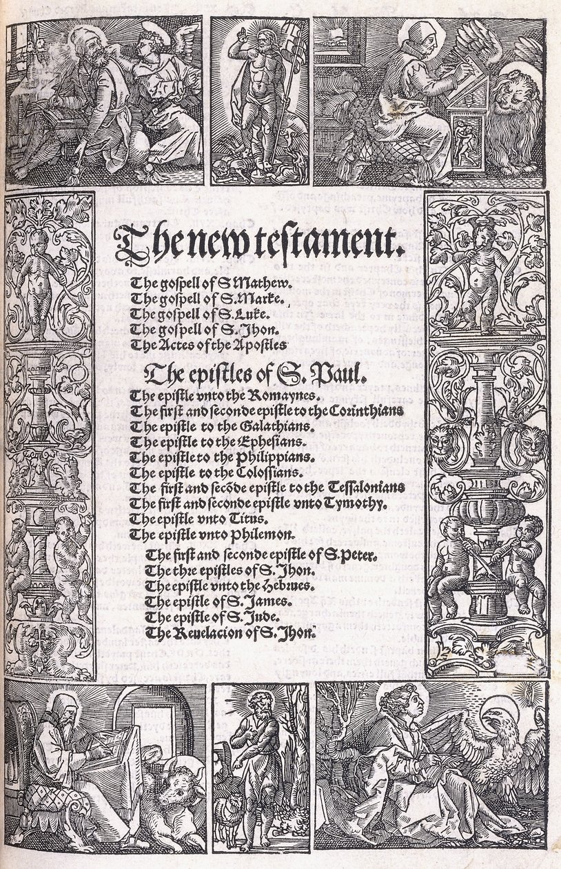 The New Testament by English School