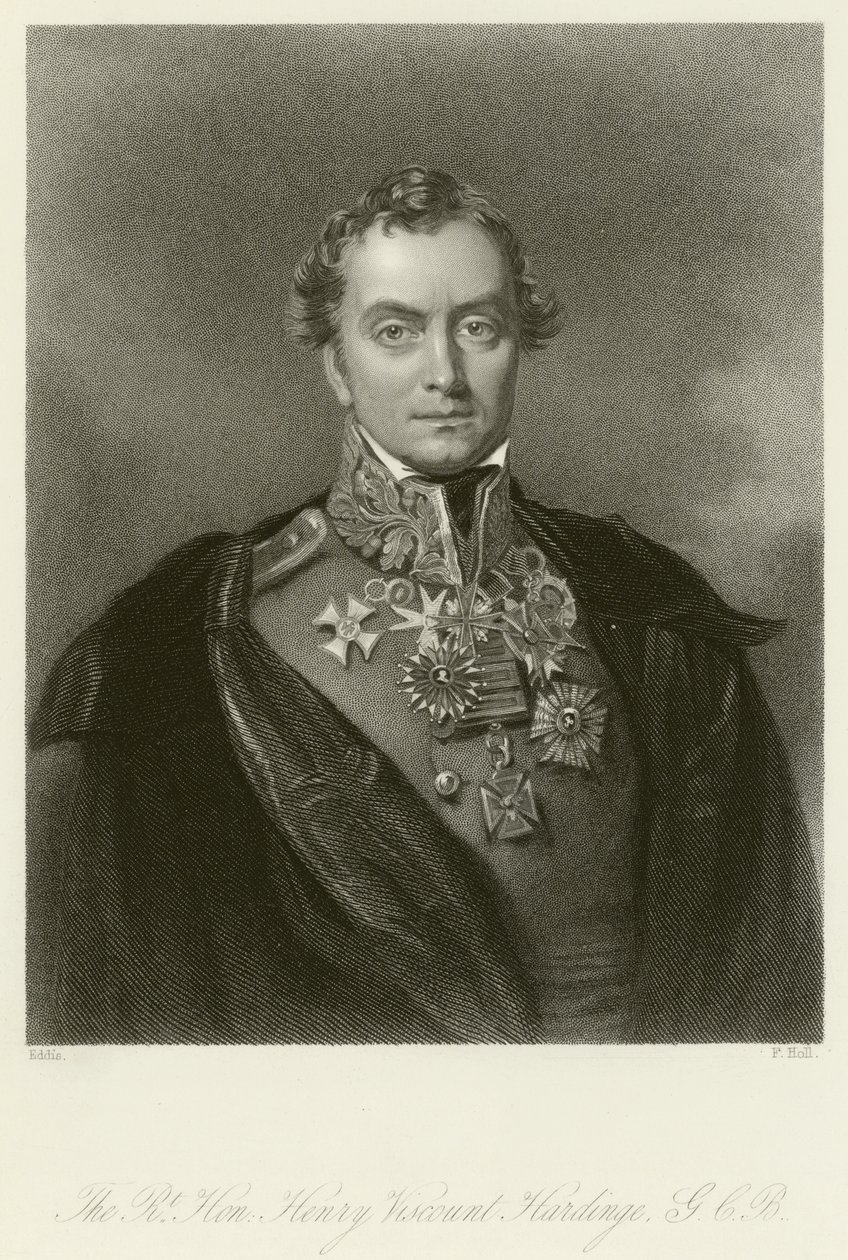 The Right Honourable Henry Hardinge by English School