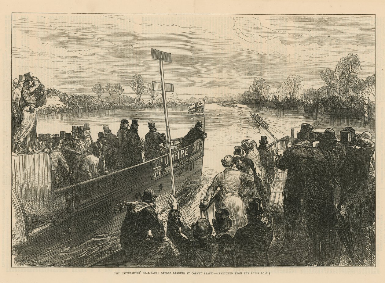 The Universities Boat Race by English School