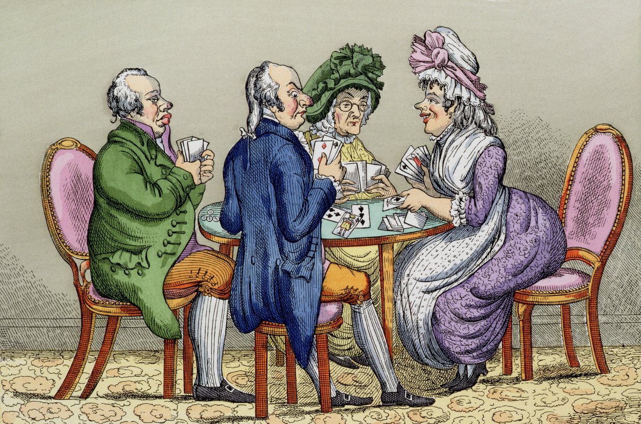 The Whist Party by English School