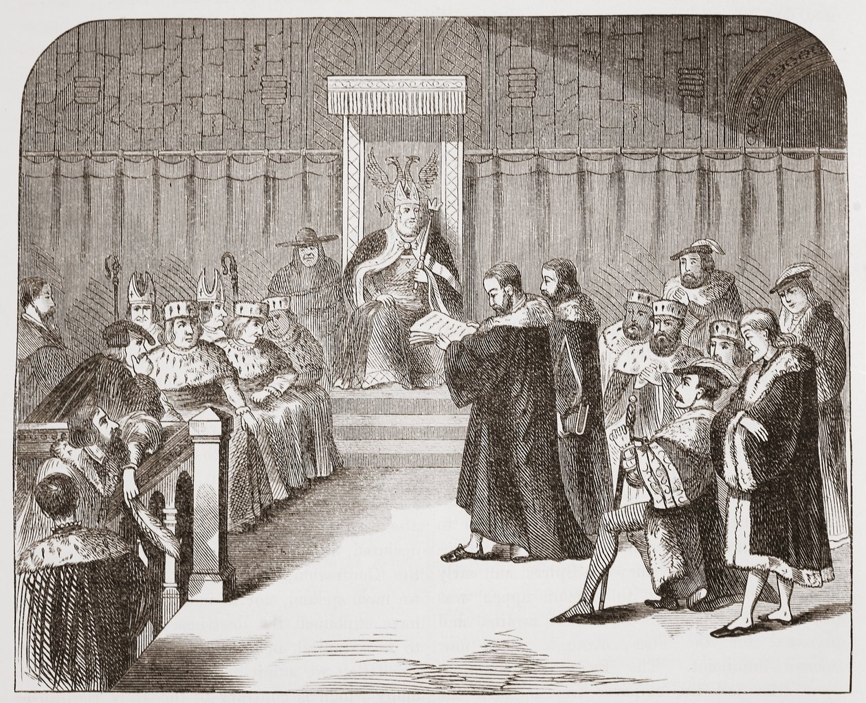 The Reading of the Augsburg Confession by English School