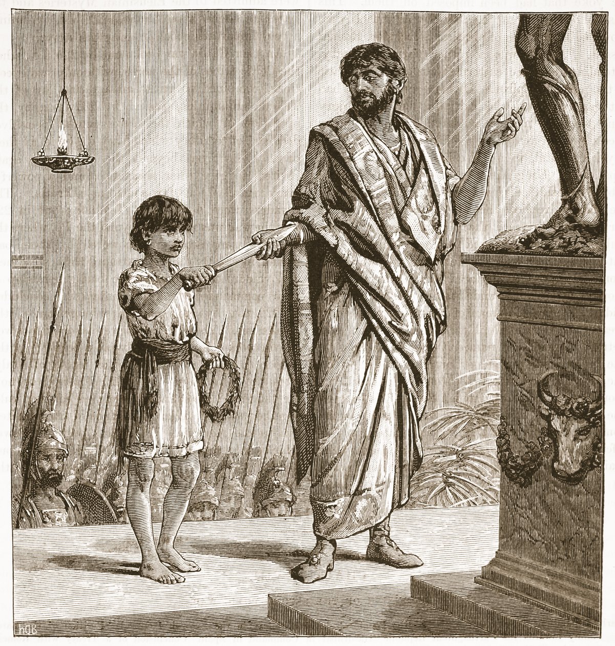 The Vow of Hannibal by English School