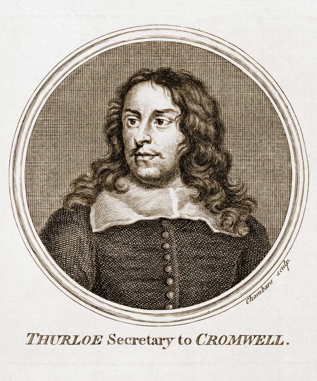 Thurloe, Secretary to Cromwell by English School