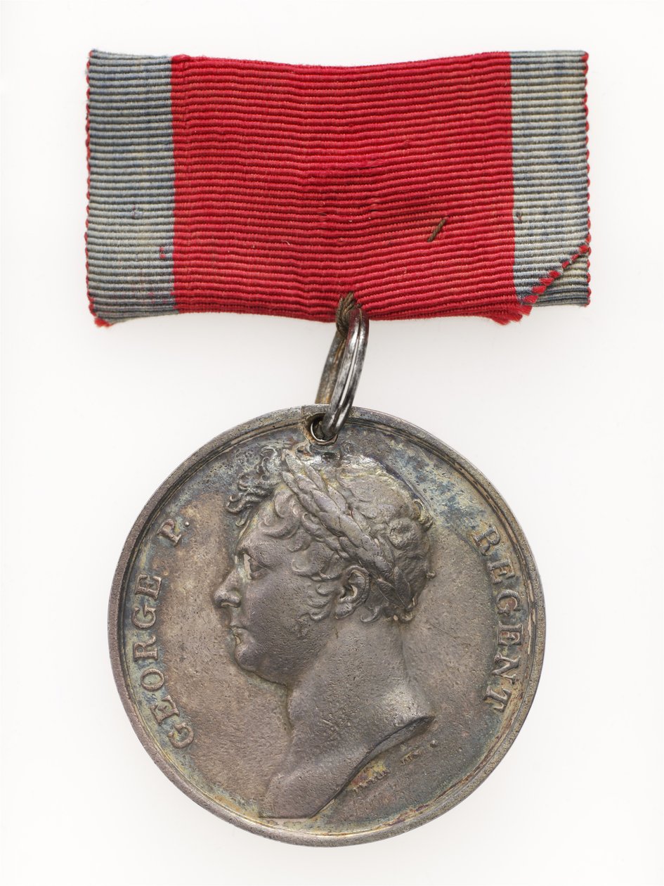 Waterloo Medal by English School