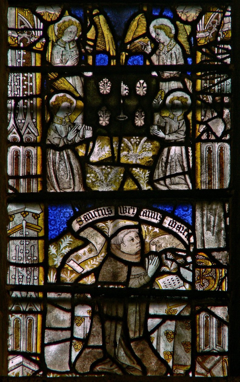 Window depicting St Werston
