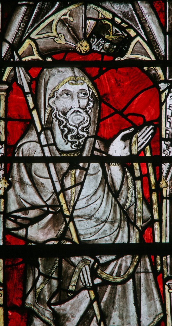 Window depicting St Thomas by English School