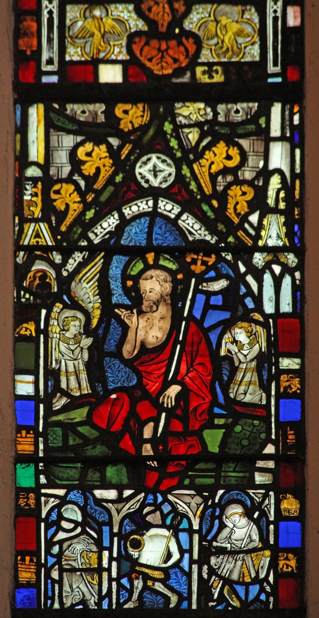 Window depicting the Resurrection by English School