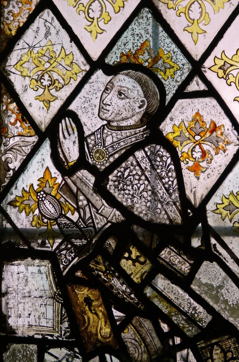 Window depicting Robert Fitz Ellis by English School