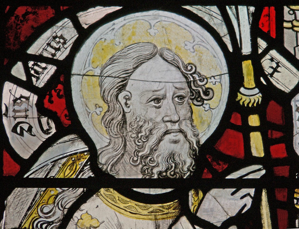 Window N5 depicting the Doubting St Thomas by English School