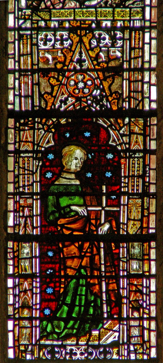 Window depicting St Helen by English School