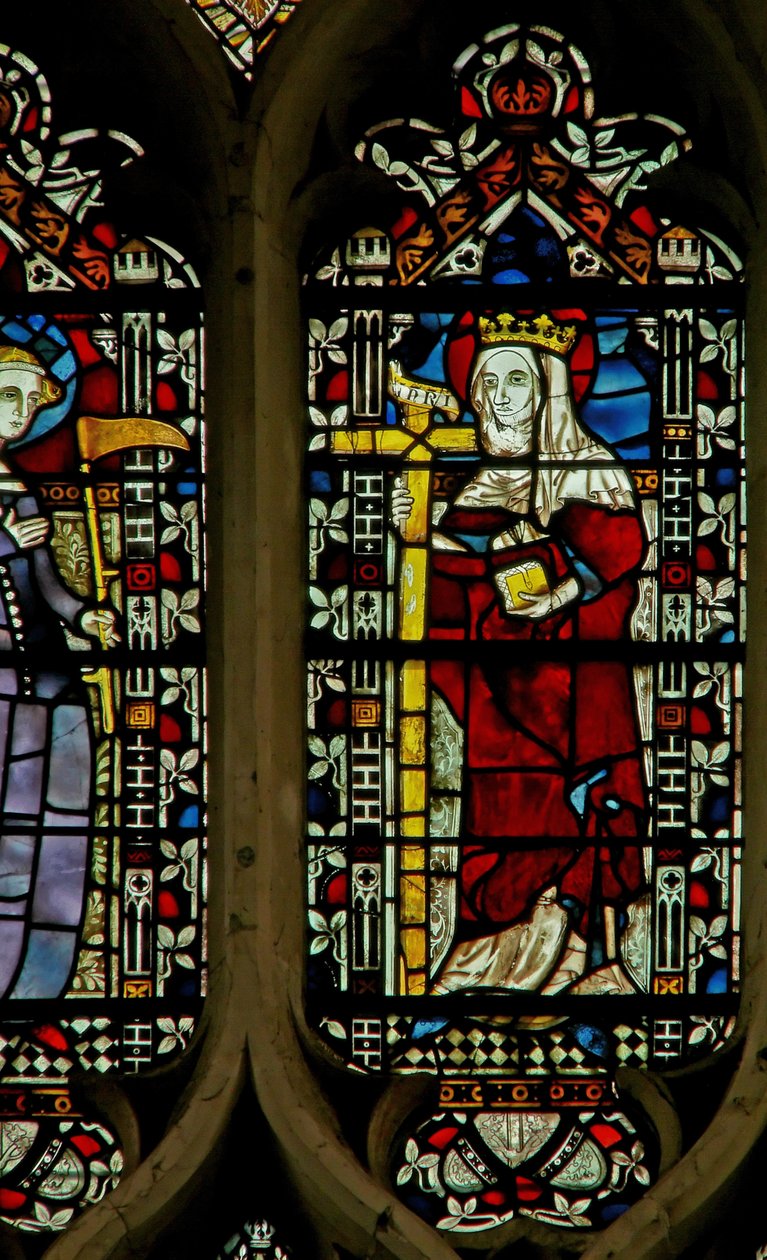 Window depicting St. Helen by English School