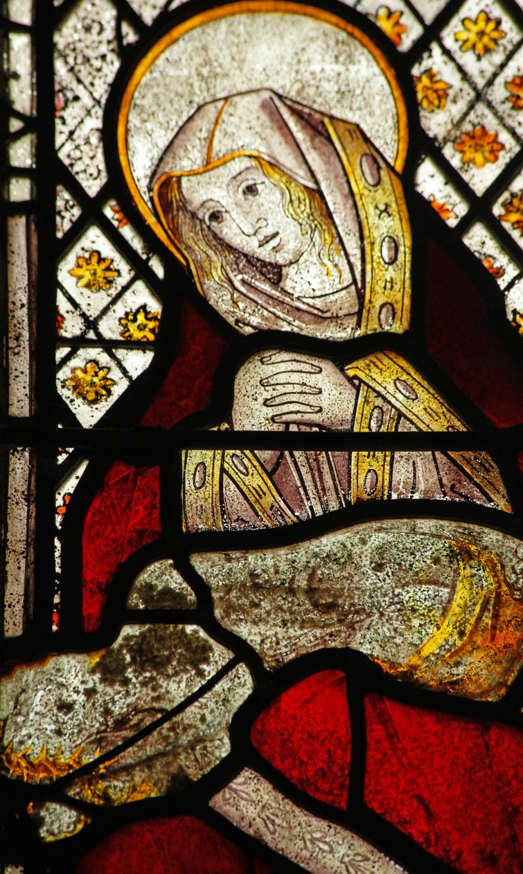 Window 3 depicting the Pieta by English School