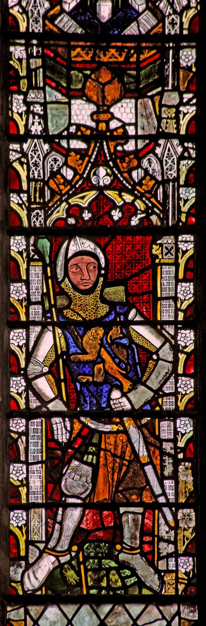 Window n4 depicting Robert Fitzroy by English School