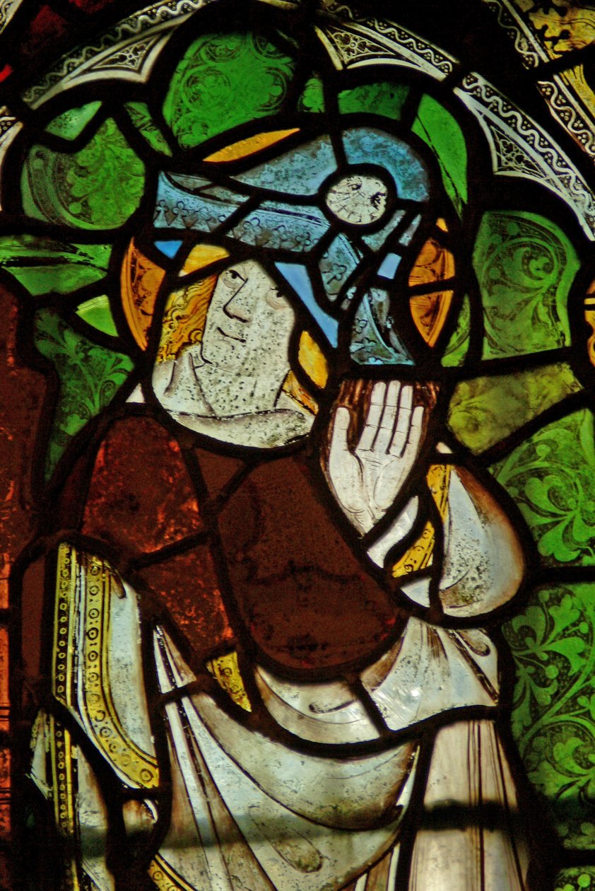 Window 5 depicting St James by English School