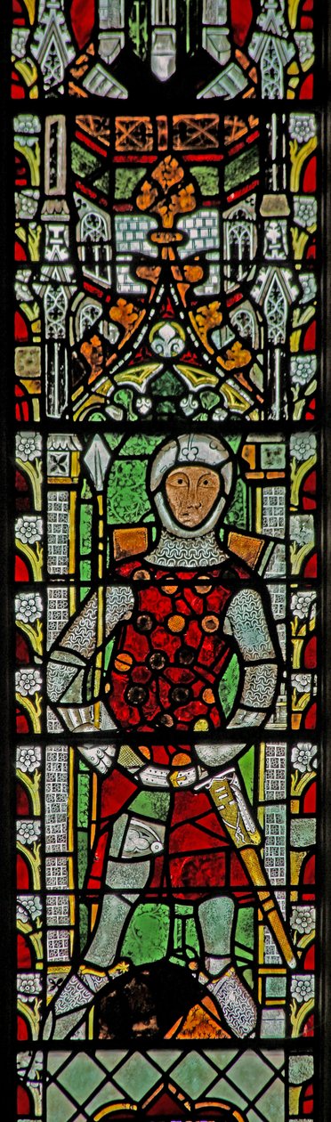 Window s4 depicting Richard de Clare by English School