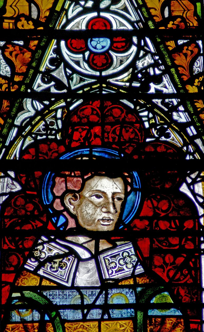 Window depicting St Vincent by English School