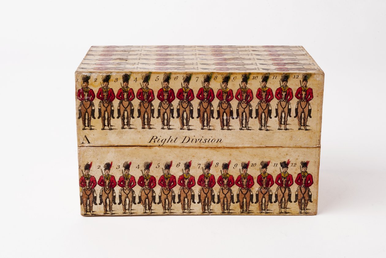 Wooden Drill Box by English School