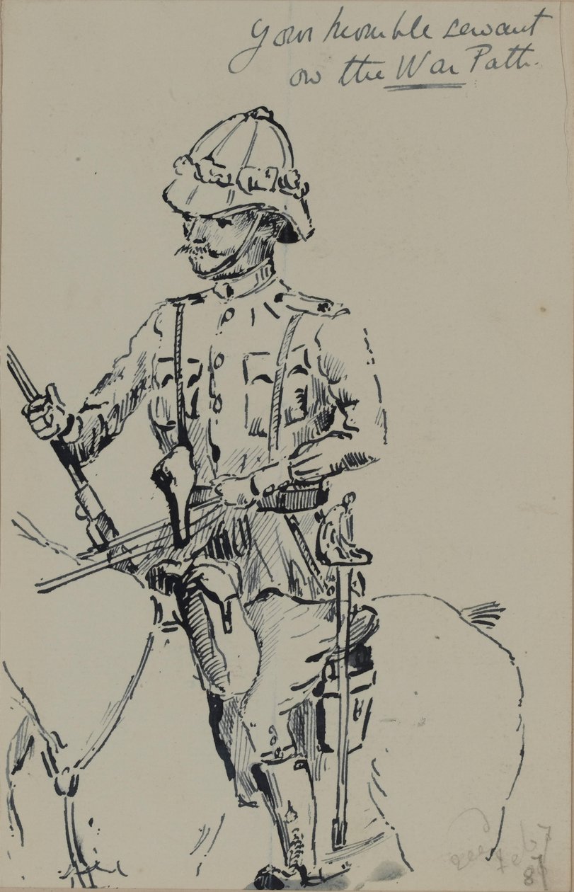 Your Humble Servant on the War Path by English School
