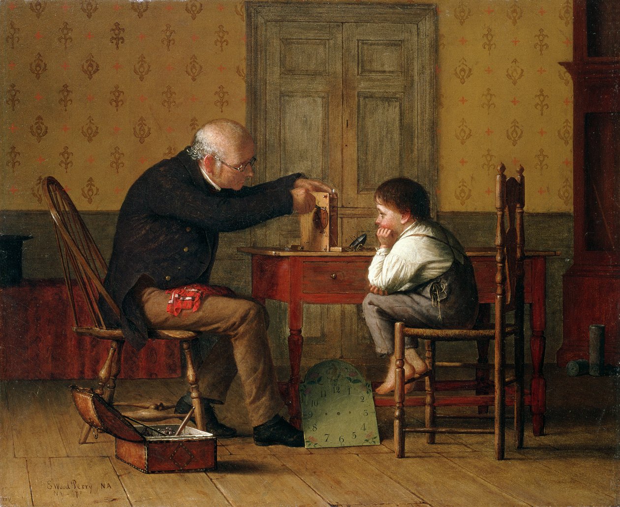 The Clock Doctor by Enoch Wood Perry