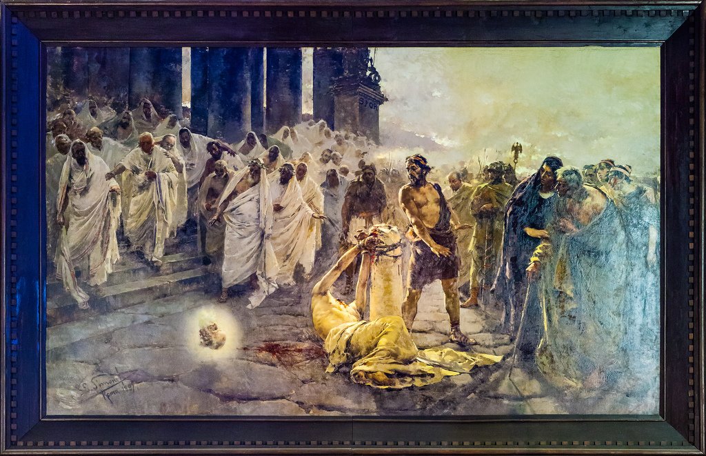 The Beheading of Saint Paul by Enrique Simonet