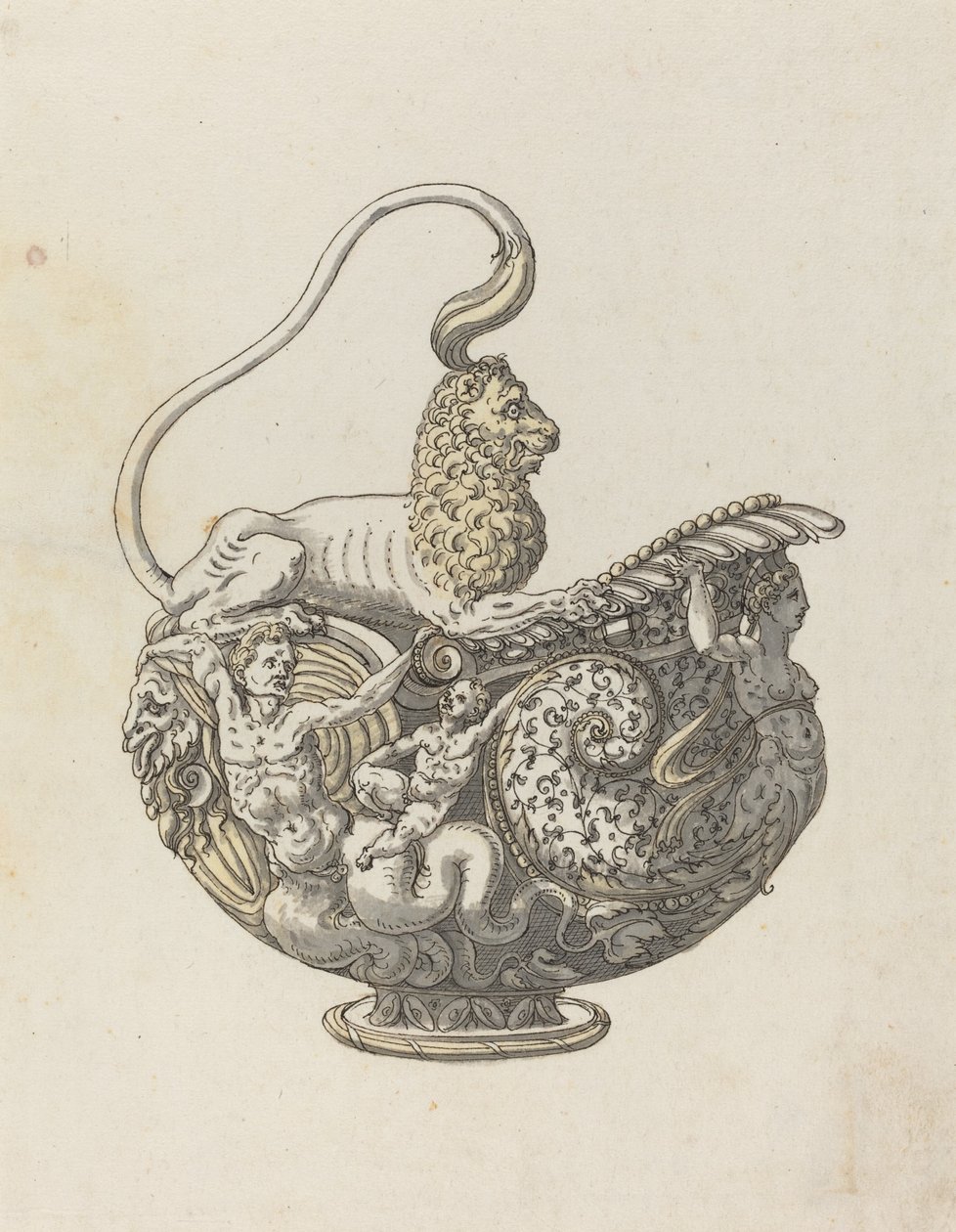 Fancy Pitcher by Erasmus Hornick
