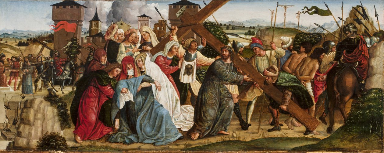 Christ Carrying the Cross by Ercole de Roberti