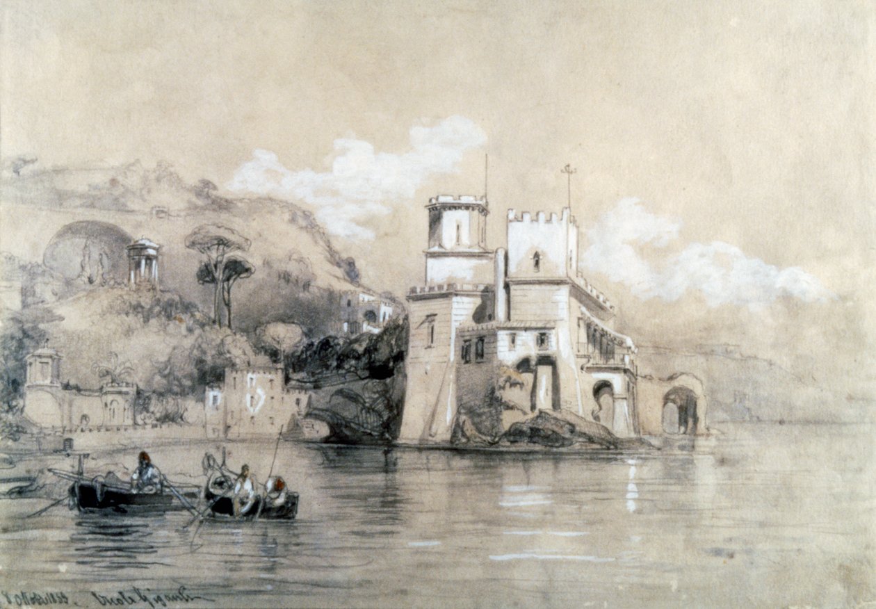 Rocca Matilde in Naples by Ercole Gigante